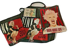 Usado, P!NK PINK Alecia Moore Truth About Love Tour Merch Lote de 4 Origens Oficiais. NOVO comprar usado  Enviando para Brazil