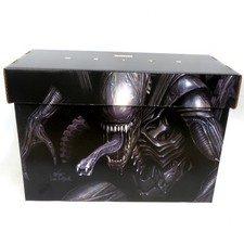 ALIEN Xenomorph Quadrinhos Impresso Caixa Curta Armazenamento Marvel 15"x8"x12" comprar usado  Enviando para Brazil