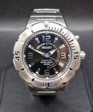 Seiko mens kinetic for sale  HOOK