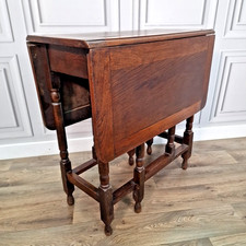 Antique oak gateleg for sale  SPILSBY