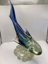 Murano style blue for sale  KIRKCALDY