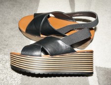 Catwalk plateau sandalen gebraucht kaufen  Leimen