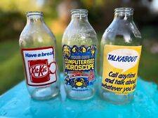 Vintage glass milk for sale  TRURO