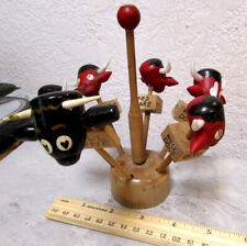 Vintage wood steer for sale  Fairbanks