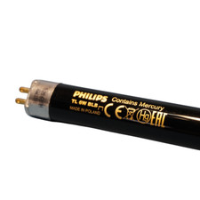 Philips TL 6W BLB lampy fluorescencyjne czarne światło (ZESTAW 25 SZT) - Nowy na sprzedaż  PL