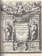 Usado, Pharmacia Antverpiensis Galeno Chymica 1661 / Faksimile 1974 comprar usado  Enviando para Brazil