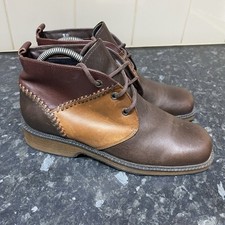 Clarks brown leather for sale  YEOVIL