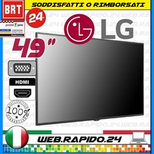 PC MONITOR LG 49UH5C-B 49" POLLICI 3840 x 2160 4K ULTRA HD HDMI NERO PER NEGOZI na sprzedaż  Wysyłka do Poland