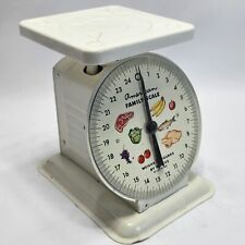 Balança de cozinha vintage família americana estilo retrô 25 lb década de 1960 bancada funciona comprar usado  Enviando para Brazil