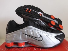 Nike Shox R4 preto-metálico prata-máximo laranja tamanho 13 [BV1111-008], usado comprar usado  Enviando para Brazil