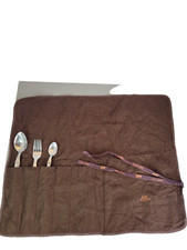 Rolo porta-ferramentas de talheres marrom HERMES. comprar usado  Enviando para Brazil