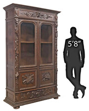 Antique bookcase library for sale  Austin