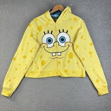 CALÇA QUADRADA RARA ESPONJA BOB AMARELA COM ZÍPER COMPLETO MOLETOM 2015 NICKELODEON*, usado comprar usado  Enviando para Brazil