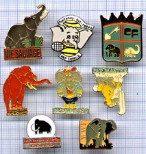 Lot pin éléphants d'occasion  Massy