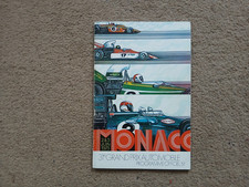 Monaco 1973 programme for sale  SWANSEA