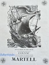 Publicite martell cognac d'occasion  Cires-lès-Mello