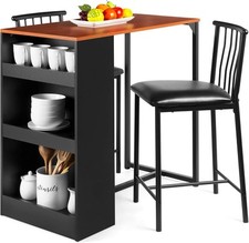 wood bar table 2 stools for sale wood bar table 2 stools for sale Burbank
