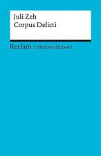 Lektüreschlüssel juli zeh gebraucht kaufen  Berlin