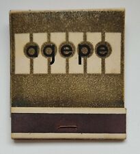 Agence de Pub AGEPE Lyon Pochette Allumette Pleine Régie Française av 1985 , usado comprar usado  Enviando para Brazil