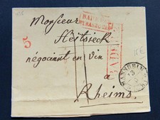 Lettre 1835 champagne d'occasion  Plélan-le-Petit