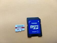 TOSHIBA EXCERIA 64GB U1 Micro Cartão Sd + Adaptador + Garantia + Frete Grátis comprar usado  Enviando para Brazil
