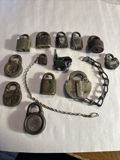 Lote de 6 cadeados vintage sem chaves Yale & Towne Adlake Sargento Reese comprar usado  Enviando para Brazil