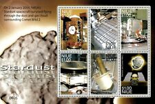 Niue 2007-Nasa Flight Of The Stardust-Folha De 6-Scott 813-nunca usado, sem marca de charneira, usado comprar usado  Enviando para Brazil