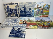 Hand painted delft for sale  Stayton
