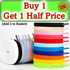 Flat shoe laces for sale  BOSTON