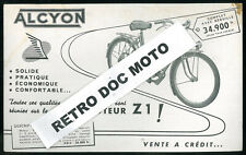 Prospectus alcyon cyclomoteurs d'occasion  Rochefort