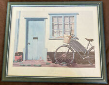 Pôster Philip Sheffield Aquarelas Casa com Bicicleta 45x55cm Quadro Wertiger comprar usado  Enviando para Brazil
