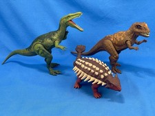 Jurrasic Park Ankylosaurus, Ceratosaurus & Baryonyx Dinosaurs - TESTADO E FUNCIONANDO comprar usado  Enviando para Brazil