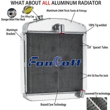 Radiator row aluminum for sale  Fontana