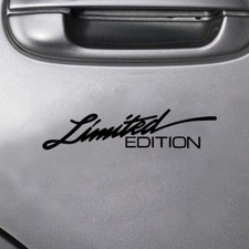 Adesivo de janela de carro estilo automático 1 peça EDIÇÃO LIMITADA acessórios de carro comprar usado  Enviando para Brazil