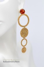 Amber dangle gold for sale  Boiling Springs