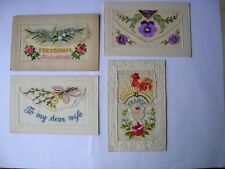 Four wwi silk for sale  UK