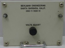 Behlman osc 400 for sale  Phoenix
