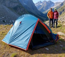 Tunnelzelt personen zelt gebraucht kaufen  Kaltenkirchen