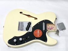 Usado, Guitarra elétrica Fender Squier Telecaster genuína CORPO CARREGADO FINO branca tele comprar usado  Enviando para Brazil