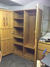 Kleiderschrank kernbuche stefa gebraucht kaufen  Bielefeld