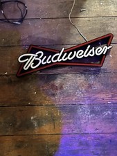 budweiser neon sign for sale budweiser neon sign for sale WIRRAL