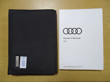 PACOTE CARTEIRA MANUAL DO PROPRIETÁRIO GENUÍNO AUDI A3 S3 RS3 2016-2020 D-199, usado comprar usado  Enviando para Brazil
