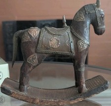 Vtg wood brass for sale  San Diego