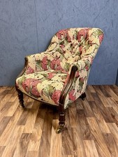 Victorian armchair parlour for sale  BARNSLEY