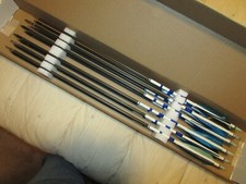 Lote Vintage x12 Flechas de Caça de Fibra de Vidro e Flecha, 29", 60+ Lb., Pontos Fld, GC comprar usado  Enviando para Brazil