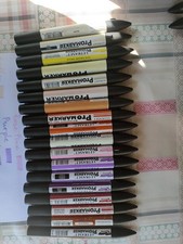 Promarkers yellow pink for sale  LONDON