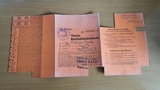 Vierte reichskleiderkarte 1944 gebraucht kaufen  Hirschberg