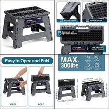 Folding step stool for sale  Compton