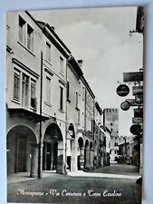 Cartolina montagnana via usato  Legnago