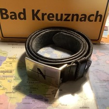 Gürtel echtleder schwarz gebraucht kaufen  Bad Kreuznach